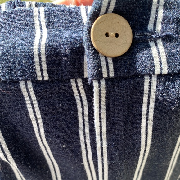 Navy striped pants - Picture 6 of 10